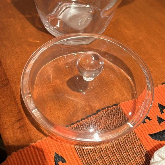 Acrylic clear pitcher from Home goods. Smoke free pet free home. 11 inch tall - Picture 2 of 6